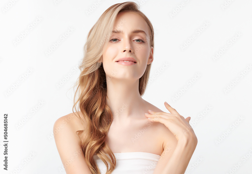 Beautiful young asian woman with clean fresh skin on white background, Face care, Facial treatment, Cosmetology, beauty and spa, Asian women portrait. Beautiful young asian woman with clean fresh skin on white background, Face care, Facial treatment, Cosmetology, beauty and spa, Asian women portrait.