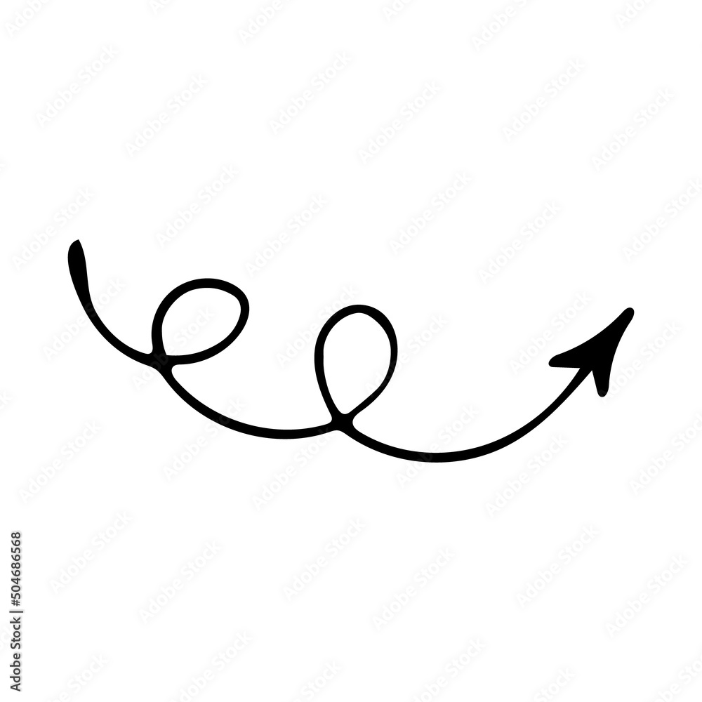 curvy arrows. direction indicator. vector illustration hand drawn in doodle line art style. monochrome, scandinavian, minimalism. icon, sticker. curvy arrows. direction indicator. vector illustration hand drawn in doodle line art style. monochrome, scandinavian, minimalism. icon, sticker.