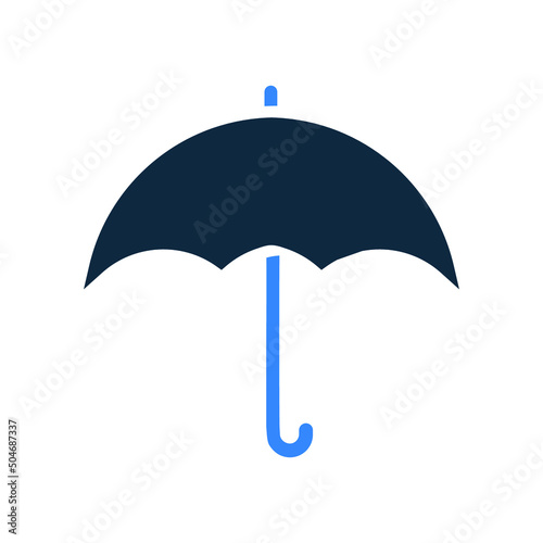 Insurance, protection, umbrella icon. Simple vector sketch.
