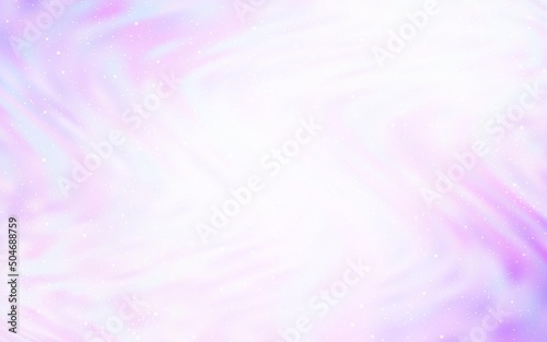 Light Purple vector template with space stars. Modern abstract illustration with Big Dipper stars. Smart design for your business advert.