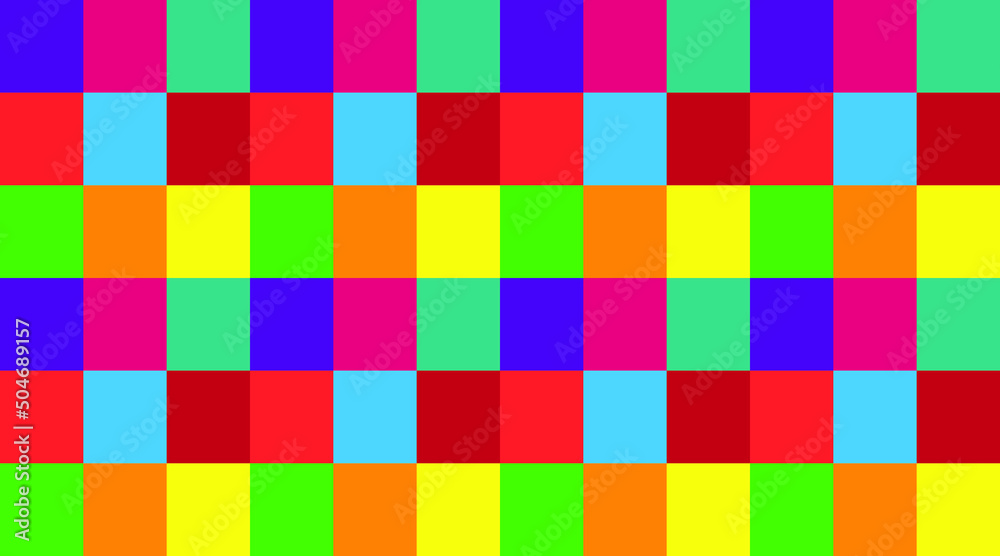 Colorful square background. Vector design concept