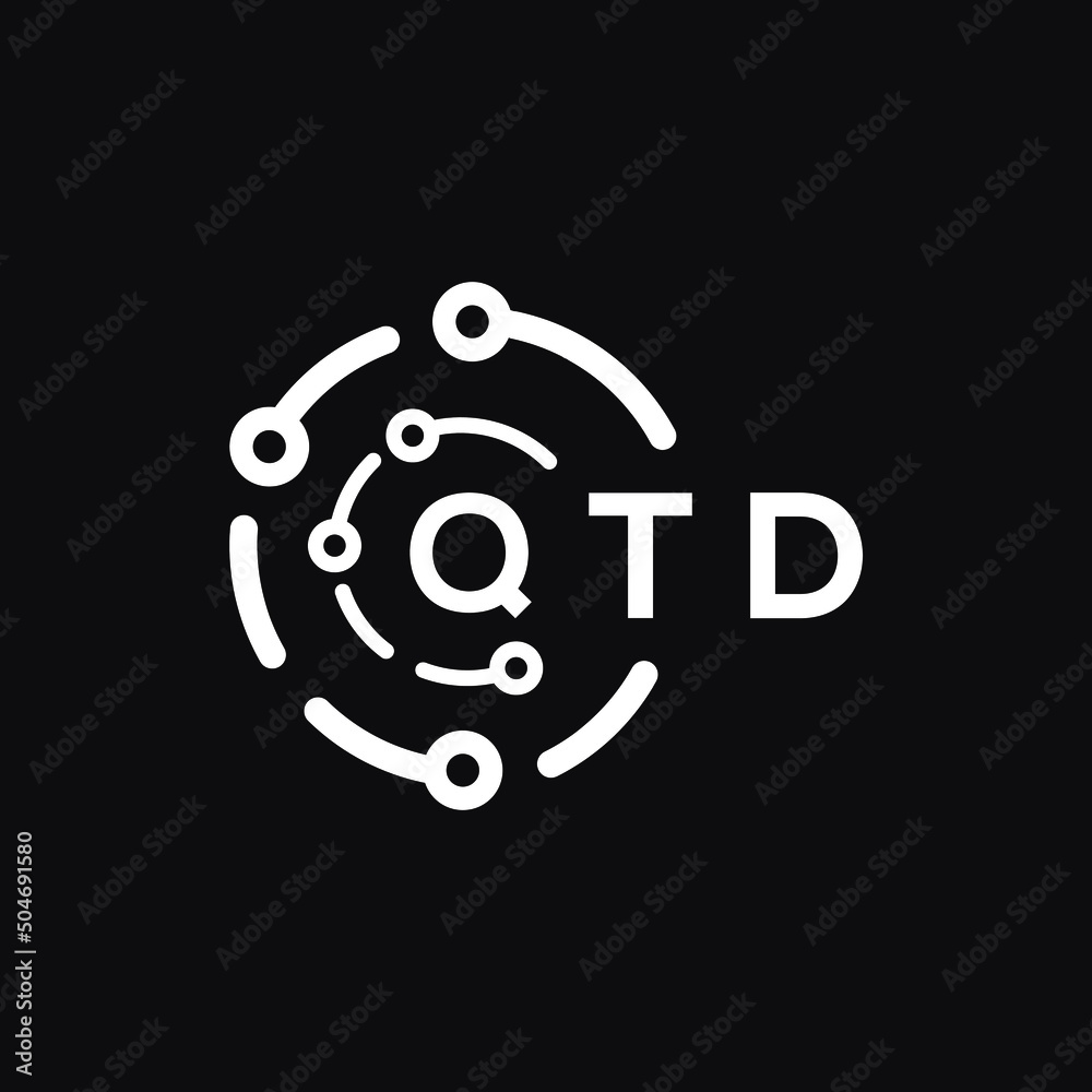 QTD letter logo design on black background. QTD creative initials letter logo concept. QTD letter design.
QTD letter logo design on black background. QTD creative initials letter logo concept. QTD letter design.