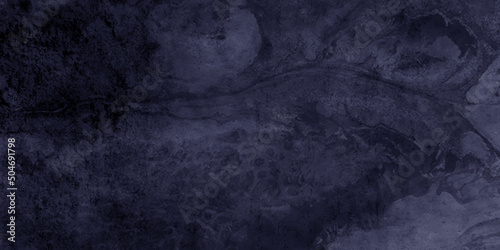 Tuxure of Dark wall black-blue cement background, Closeup grunge texture concrete, indigo old pattern grungy bacground.