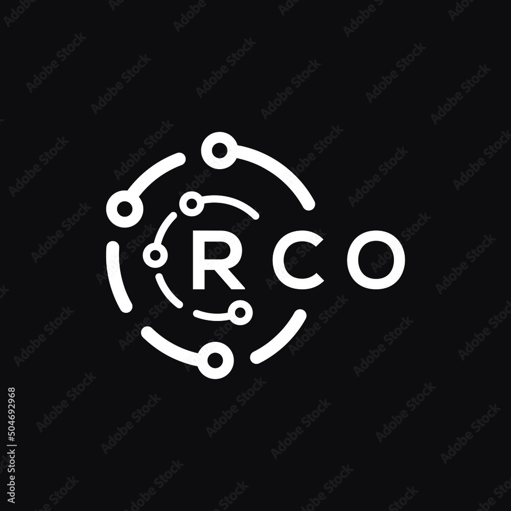 RCO technology letter logo design on black background. RCO creative initials technology letter logo concept. RCO technology letter design.
RCO technology letter logo design on black background. RCO creative initials technology letter logo concept. RCO technology letter design.