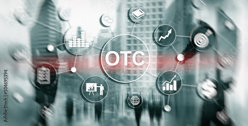Over The Counter. OTC. Trading Stock Market concept photo