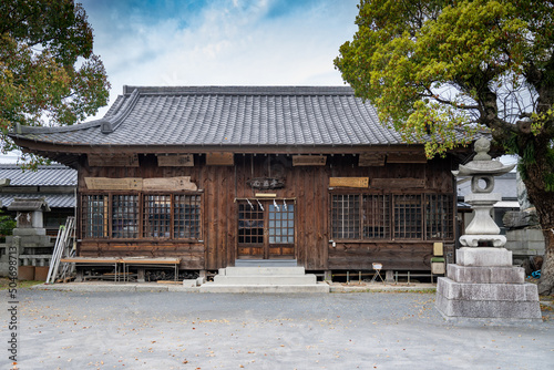 長崎街道木屋瀬宿にある 須賀神社 