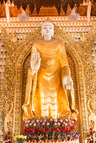 a Buddhist statue at Penang