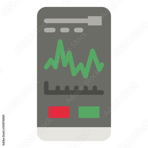 trade flat icon