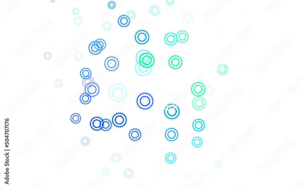 Light Multicolor vector layout with circle shapes.