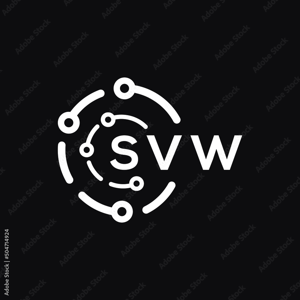 SVW technology letter logo design on black background. SVW creative initials technology letter logo concept. SVW technology letter design.
SVW technology letter logo design on black background. SVW creative initials technology letter logo concept. SVW technology letter design.