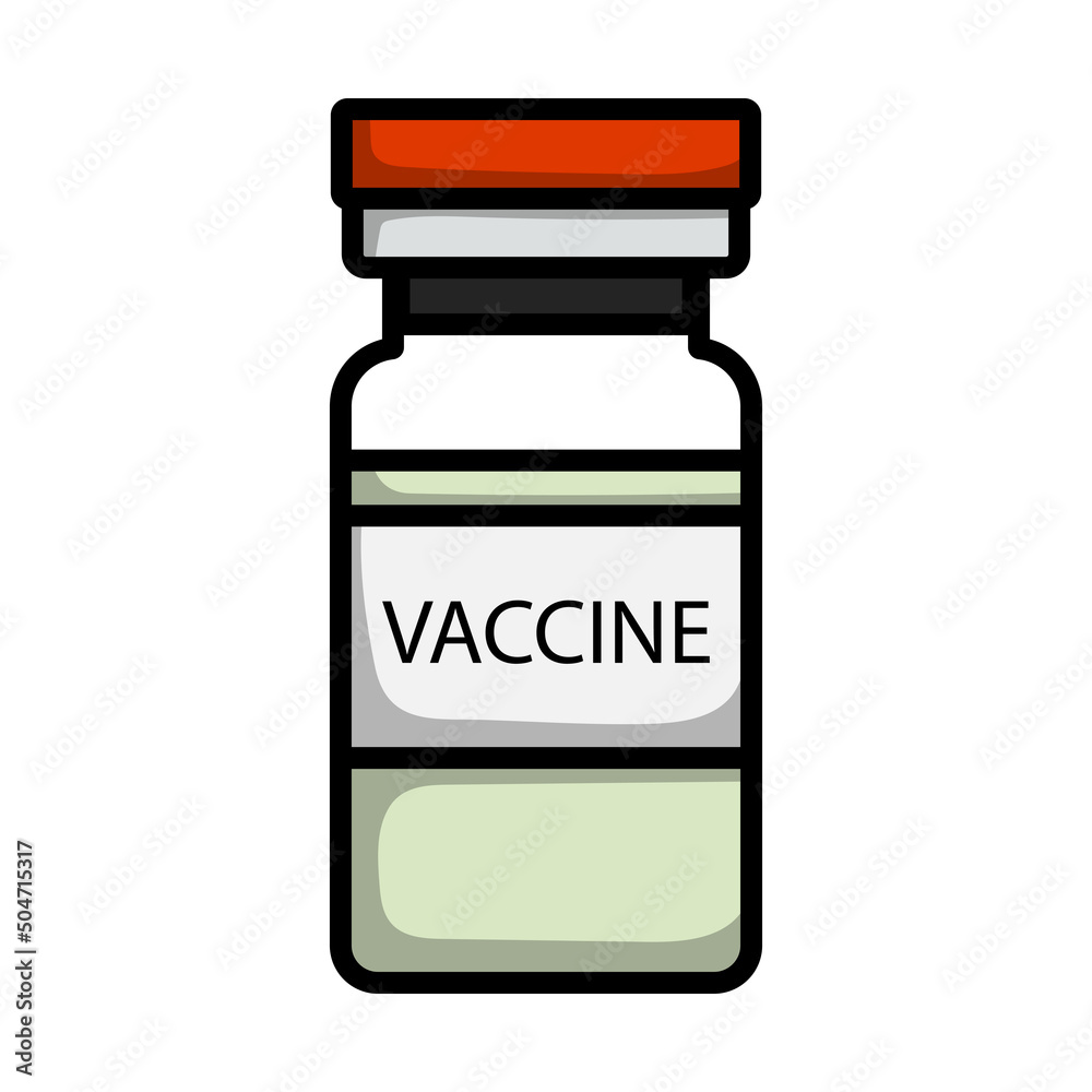 Fototapeta premium Covid Vaccine Icon