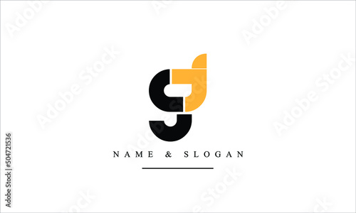 TG, GT, T, G abstract letters logo monogram