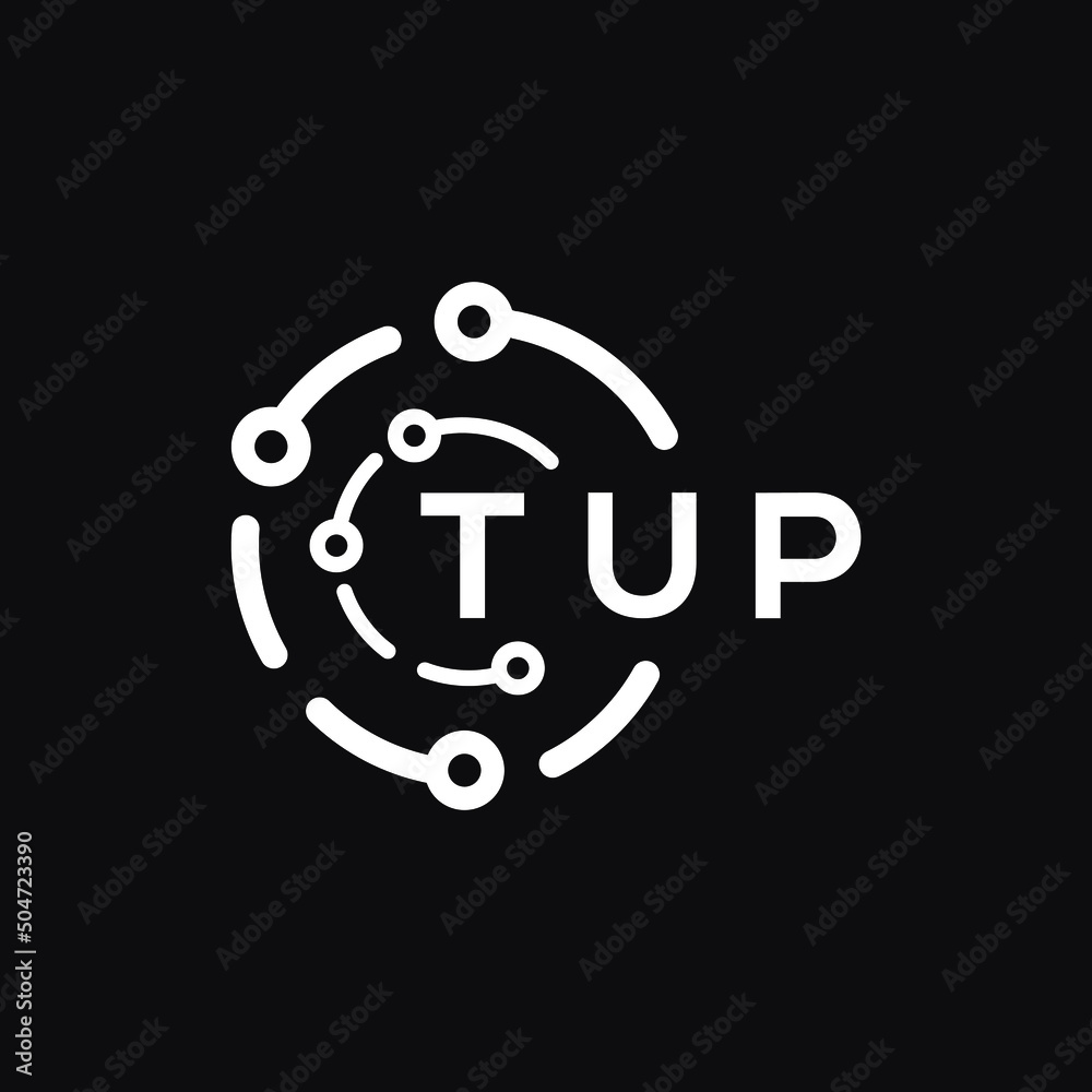 TUP technology letter logo design on black background. TUP creative initials technology letter logo concept. TUP technology letter design.
TUP technology letter logo design on black background. TUP creative initials technology letter logo concept. TUP technology letter design.
