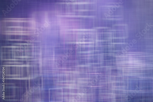 blurred abstract / blue violet gradient background square bokeh, beautiful technological modern background, blurred lines abstract gray