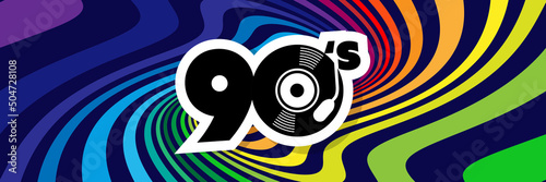 Nineties banner