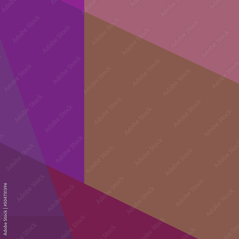 Obraz premium Abstract computational color Polygones background illustration