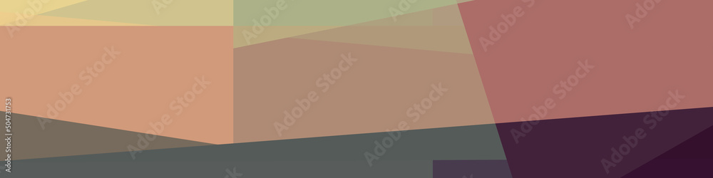 Obraz premium Abstract computational color Polygones background illustration