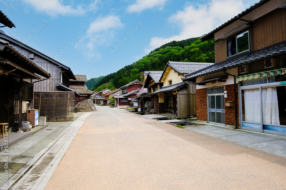 福井県若狭　熊川宿