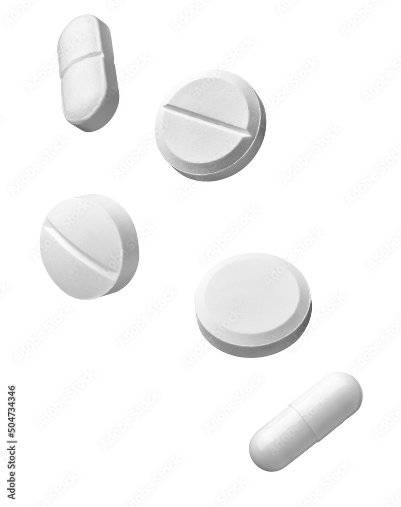 white pill medical drug medication