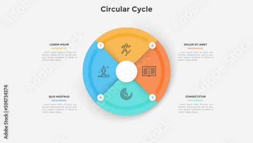 Modern Infographic Vector Template