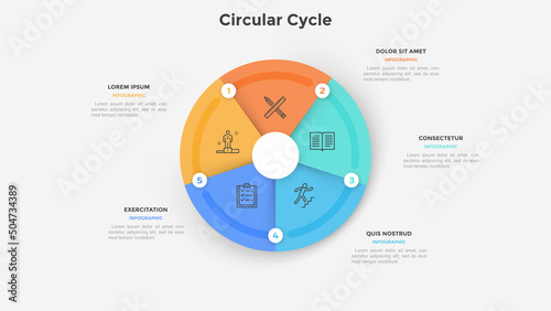Modern Infographic Vector Template