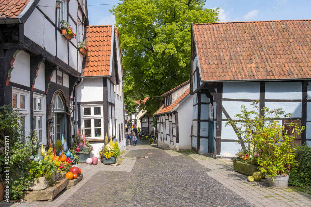 Historische Altstadt, Krummacherstrasse, Tecklenburg