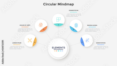 Modern Infographic Vector Template