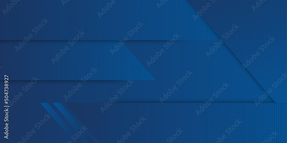 Dark blue background. Modern line stripes curve abstract presentation ...