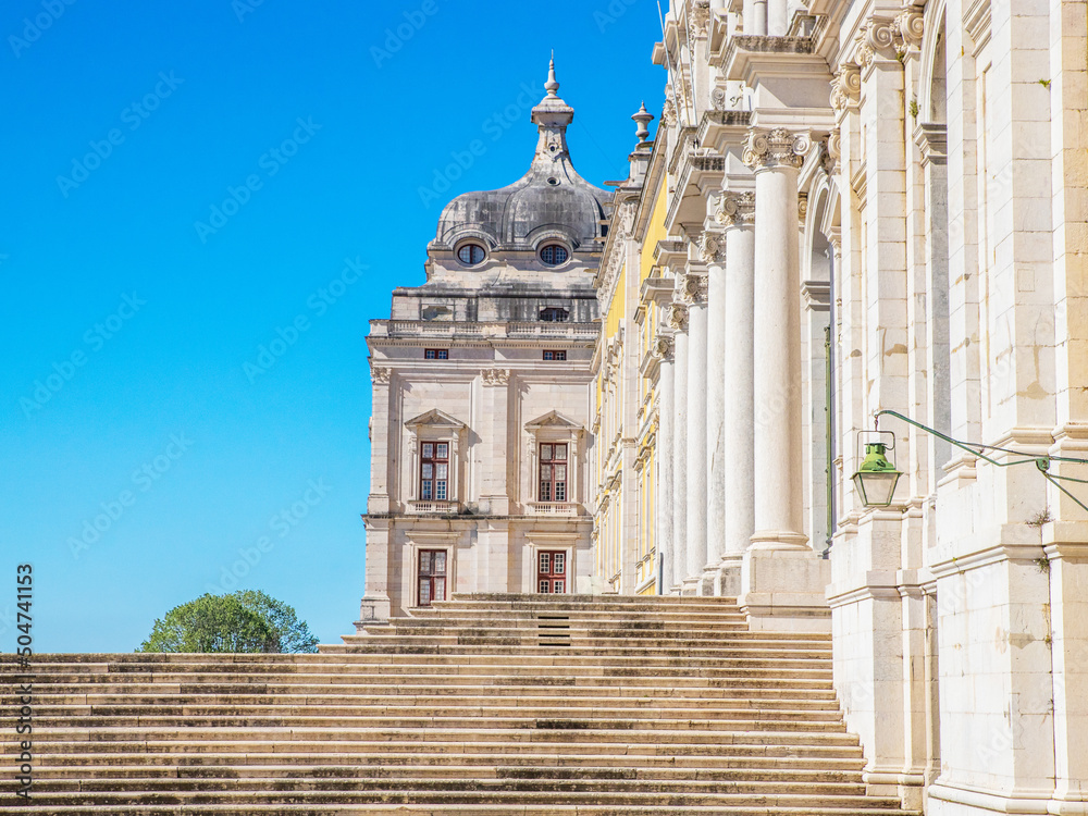 Palais national de Mafra, Portugal.