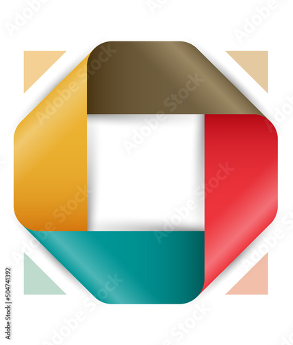 Free Download Nested origami  - GFXLoad