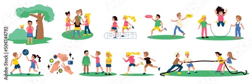 Children Active Games Set