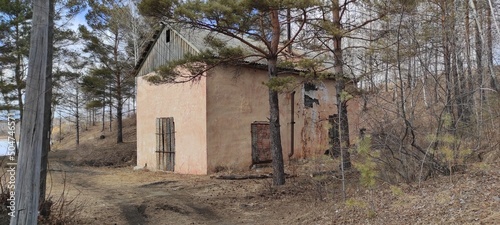 old house in the woods