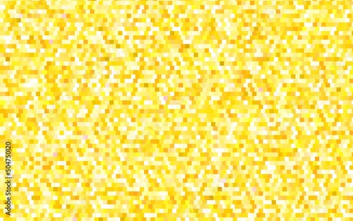Light Red, Yellow vector pattern in square style.