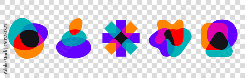 Abstract geometric shapes