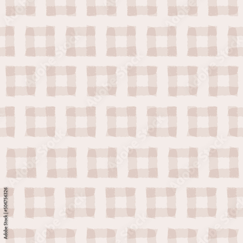Vector neutral squares texture seamless pattern