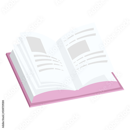 pink textbook design