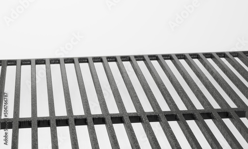 empty barbecue bbq grill