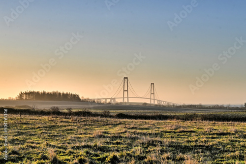 Bridge at sunset