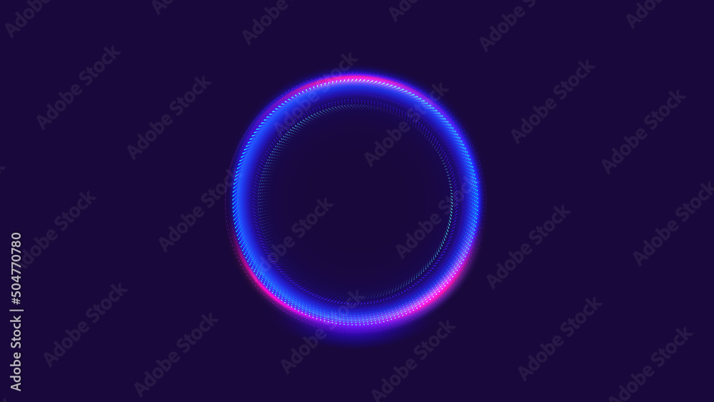 Aura dot line particle circle ring background Aura dot line particle circle ring background