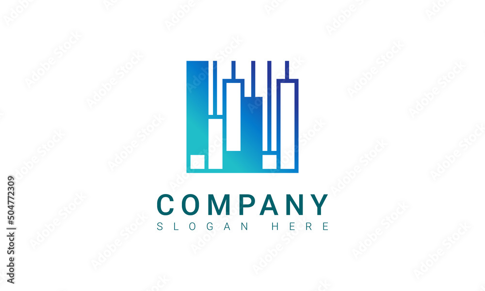 Financial Investment Trade Logo, can be used for accounting business logo Financial Investment Trade Logo, can be used for accounting business logo