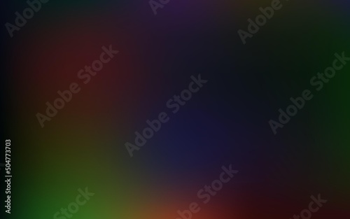 Dark pink, green vector blurred layout.