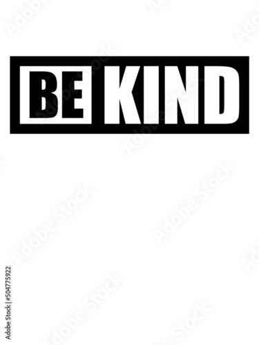 Text Be Kind 