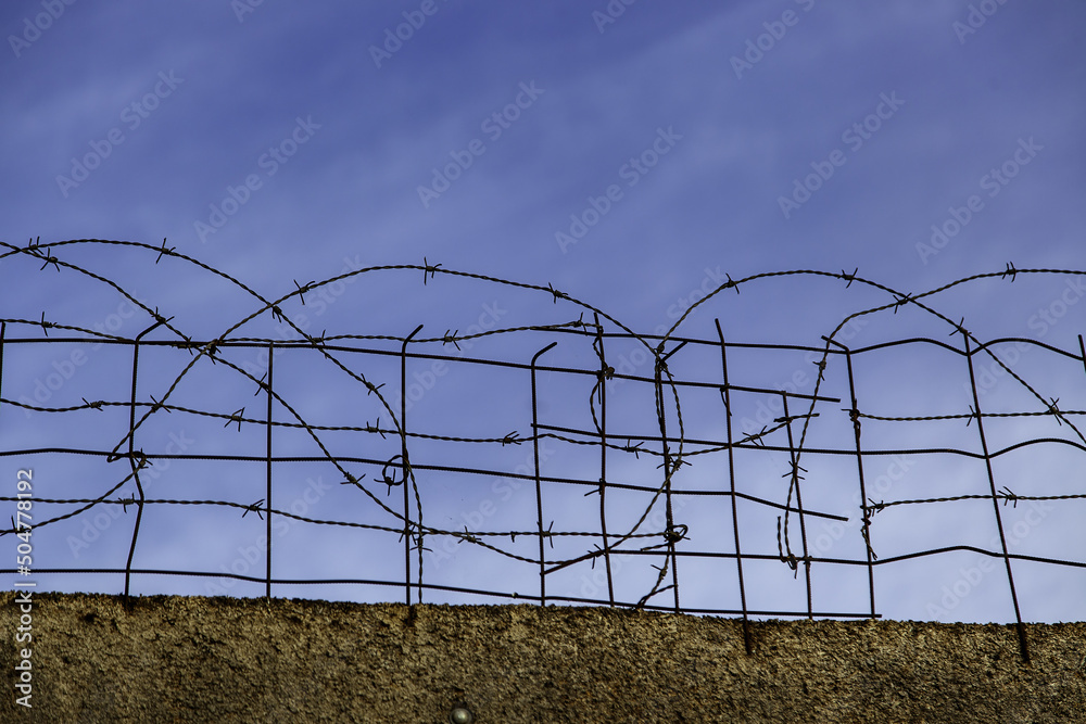 Metallic barbed wire Metallic barbed wire