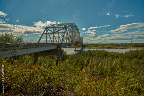 Truss Bridge, Alaska photo