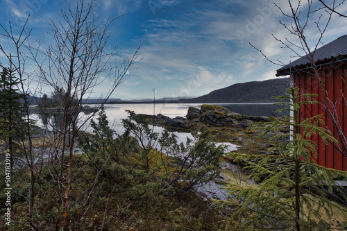 Norwegian Fjord Boat Cabin