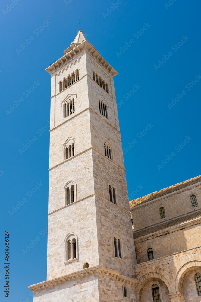 Belltower of Trani Cathedral, Apulia Italy