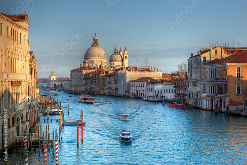 The Grand Canal seen from the Accademia Bridge, Venice