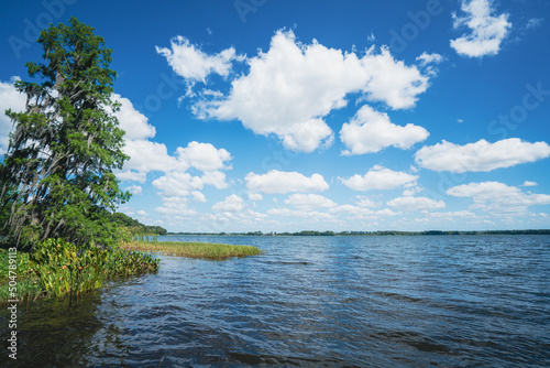 Lake Beauclair at Trimble Park in Mount Dora, Florida
