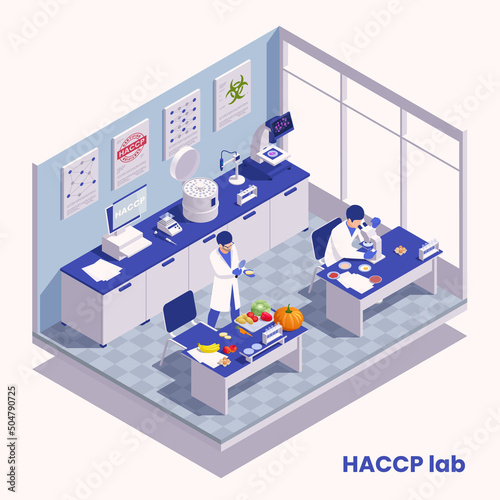 HACCP Food Safety Concept