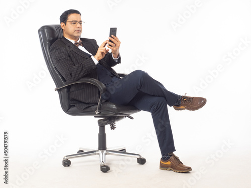 Man manager. Manager in off...